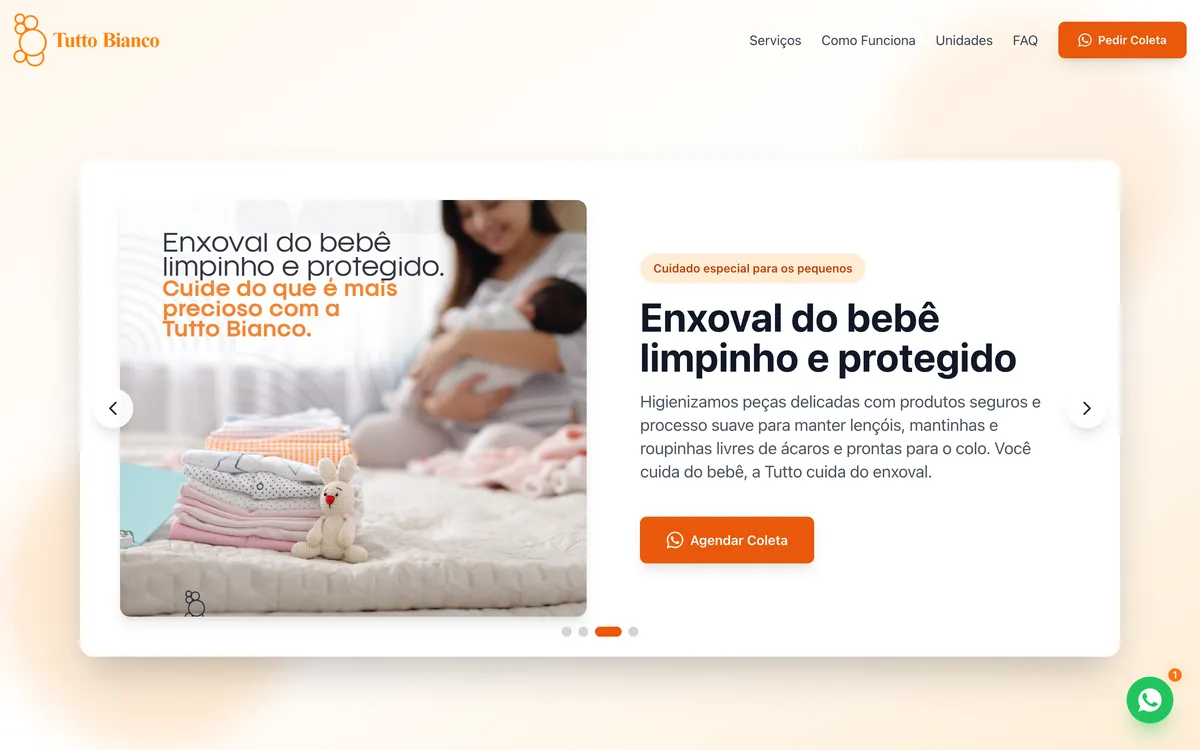 Tutto Bianco: projeto da Ocean IT